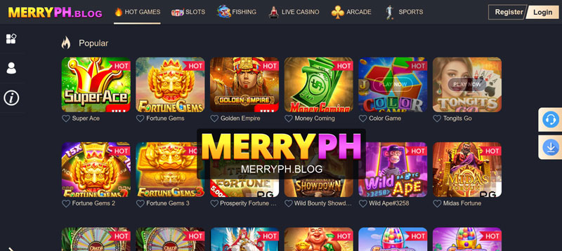 Game Categories at MerryPH 97
